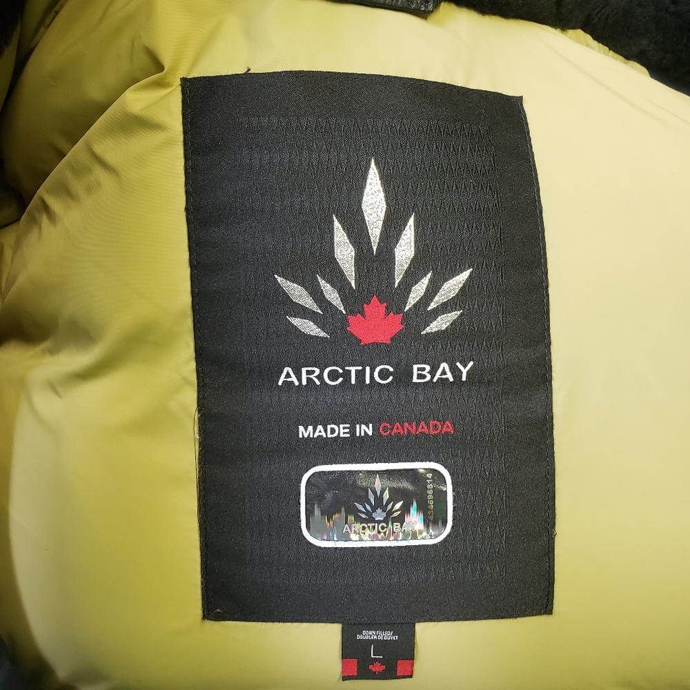 Arctic Parka Navy with Fur Trim - Picture 3 of 8